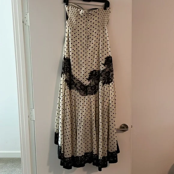 Freepeople Polka Dot Strapless Dress - Picture 4 of 10